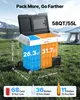 VEVOR Kompressor Kühlbox 12/24 V DC 100–240 V AC, Produktbild-Vorschau 4