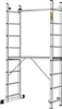 Drabest  ponteggio in alluminio, 2X8, ponteggio, scala a Anteprima dell’immagine prodotto 1