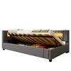 Merax denná posteľ Denná posteľ 90x200 cm, hydraulický Náhľad obrázku produktu 6