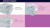 A collage of images showing folded duvets with descriptive text in Polish. Voir les images du produit