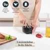 Gourmeo Mörser mit Stößel Set aus Granit - 12x12xH7cm - Produktbild-Vorschau 7