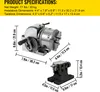 SucceBuy 6/160MM Teilkopf für Fräsmaschinen, 6-1/2/168MM Produktbild-Vorschau 7