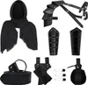 A collection of medieval-themed costume accessories laid out on a white background. Náhled obrázku produktu
