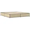 Bettgestell Sonoma-Eiche 200x200 cm Holzwerkstoff und Produktbild-Vorschau 1