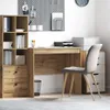 vidaXL Bureau, Artisan-eikenhout, 90 x 50 x 76 cm Productafbeelding-voorbeeld 2