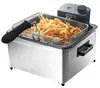 Fritteuse 5L Kaltzonen Edelstahl Sichtfenster Fritöse 3 Produktbild-Vorschau 2