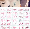 Dočasné tetování Body Art Malé listy Tetovací nálepky Náhled obrázku produktu 1