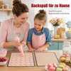 Silikon Backmatte 2er Set 42x29,5cm Backunterlage Antihaft Produktbild-Vorschau 6