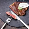 Steakbesteck,24-teilig Edelstahl Steakbesteck Set für 12 Produktbild-Vorschau 4