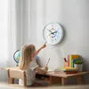 Lernuhr Kinderuhr Wanduhr bunt analoge Montessori Wanduhr Produktbild-Vorschau 6