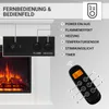 Elektrische Kaminfeuer Balderia Pandora weiß 2000 Watt Produktbild-Vorschau 4