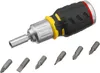 STANLEY FATMAX Bit-Schraubendreher kurz mit Ratsche 6 Bits: Produktbild-Vorschau 6