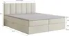 Masseno Boxspringbett MERIL 180x200 cm Komplett-Set mit Produktbild-Vorschau 7