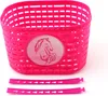 Set cestino bici borraccia e campanello per bambini rosa Anteprima dell’immagine prodotto 6