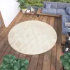 Tapis Rond Outdoor Indoor Salon Chambre Design Moderne Voir les images du produit 1