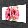 Acrylglasbilder 100x50 Wandbild Druck Blumen Aquarell Produktbild-Vorschau 2