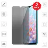 A privacy screen protector for a smartphone is shown on a phone with a colorful coral reef background. Produktbild-Vorschau