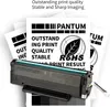 A toner cartridge is shown in front of several sheets of paper with marketing text and logos. Náhľad obrázku produktu