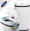 MONZANA® Mülleimer mit Sensor Küche 50L Edelstahl Automatik Produktbild-Vorschau 1