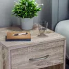 CASARIA® 2x table de nuit table de chevet Chêne avec tiroir Voir les images du produit 4