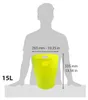 Exacompta Papierkorb Ecobin 15 Liter Chromaline Anisgrün Produktbild-Vorschau 7