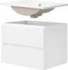 Mobile lavabo sospeso Merax, mobile da bagno con lavabo in Anteprima dell’immagine prodotto 12