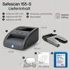 Safescan 155-S Komplett SET Geldprüfgeraet Batterie & Anteprima dell’immagine prodotto 10