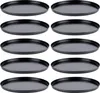 set di 10 teglie per pizza - tonda da 28 cm, antiaderente, Anteprima dell’immagine prodotto 3