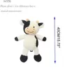 Kuh Kuscheltier 40 cm Weiches Plüschtier Stofftier Schwarz Produktbild-Vorschau 6