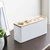 Yamazaki Rin Aufbewahrungsbox Kunststoff/Holz weiß Produktbild-Vorschau 16