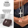 Halskette mit Kreuz-Anhänger für Herren - An meinen Sohn - Produktbild-Vorschau 2