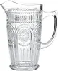 Kingrol 1.5L Glaskanne, 50oz Vintage Wasserkaraffe Krug für Produktbild-Vorschau 1