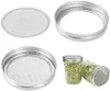 6er Pack Edelstahl Sprossenglas Deckel Kit für Produktbild-Vorschau 6