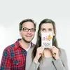 Mr. & Mrs. Panda Postkarte Zweirad Mechanikerin Herz - Weiß Produktbild-Vorschau 4
