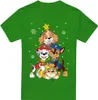 Paw Patrol - Maglietta da uomo TV6418 (XL) (verde Anteprima dell’immagine prodotto 1