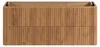 Rodan Top per Lavabo 120cm - Angoli Arrotondati - Rovere Anteprima dell’immagine prodotto 6