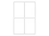 Vielzwecketiketten weiß 52x82 mm Movables/ablösbar Papier Produktbild-Vorschau 16