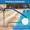 COSTWAY: corrimano per piscina con copertura per maniglia, Anteprima dell’immagine prodotto 4