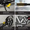 KESSER® Cityroller Scooter 205mm Räder PolyurethanBig Wheel Produktbild-Vorschau 3