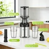 AMZCHEF Entsafter mit 113MM Einfüllöffnung, 1,8 L Slow Produktbild-Vorschau 8