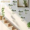 Set van 6 glazen bloempotten om aan de muur te hangen Productafbeelding-voorbeeld 2