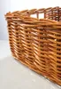 Kobolo Regalkorb Aufbewahrung Korb – Rattan lacak – eckig – Produktbild-Vorschau 5