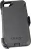 A black Otterbox Defender case for an iPhone is shown from the back. Náhled obrázku produktu