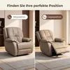 Massagesessel Relaxsessel mit SL-Gleitschiene, 3D-Shiatsu & Produktbild-Vorschau 8