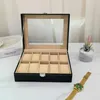 Černý box na hodinky na 10 kusů hodinek Organizér na 10 ks Náhľad obrázku produktu 14