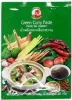 A package of green curry paste with ingredients and a bowl of curry shown. Náhľad obrázku produktu