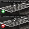 BRASIL | Gastro Tischplatte | B:T 120 x 70 cm | Wenge | Produktbild-Vorschau 5