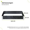 Garronda 3 pièces rehausse en bois pour palette caisse de Voir les images du produit 2