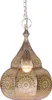 Orientalische Lampe Pendelleuchte Ilham Silber - 40cm Produktbild-Vorschau 1