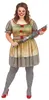 Plus Size Horrorclown-Kostüm für Damen - XXL Produktbild-Vorschau 2